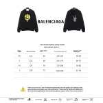  Balenciage melted smiley face Hoodie