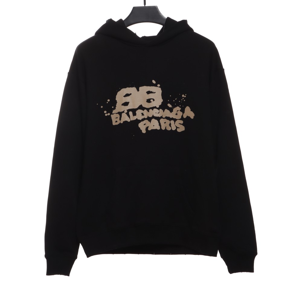  BalenciageHAND double B graffiti Hoodie 1