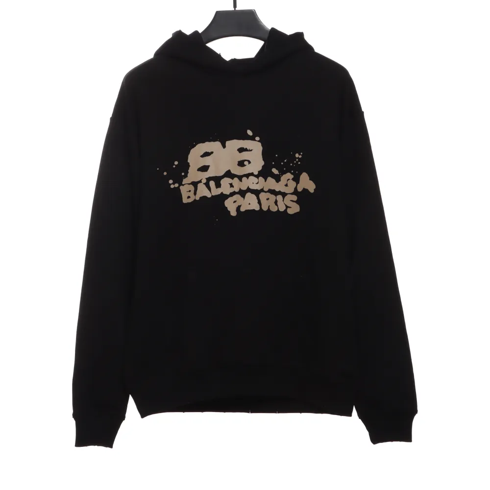  BalenciageHAND double B graffiti Hoodie 1