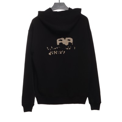  BalenciageHAND double B graffiti Hoodie 1 02