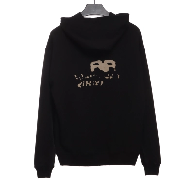 BalenciagaHAND double B graffiti Hoodie 1 02