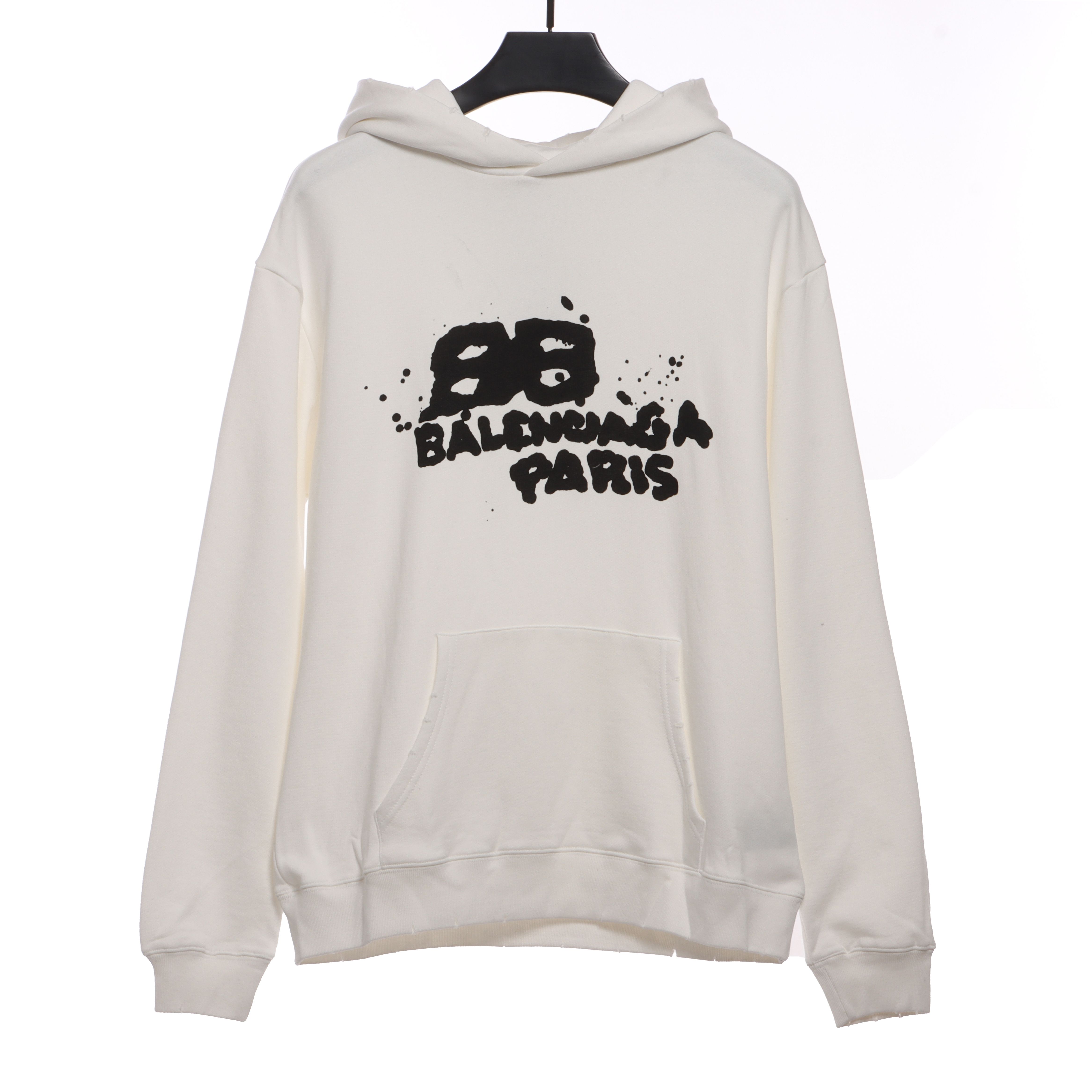 BalenciagaHAND double B graffiti Hoodie 2