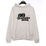  BalenciageHAND double B graffiti Hoodie 2