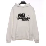  BalenciageHAND double B graffiti Hoodie 2
