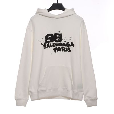  BalenciageHAND double B graffiti Hoodie 2 01