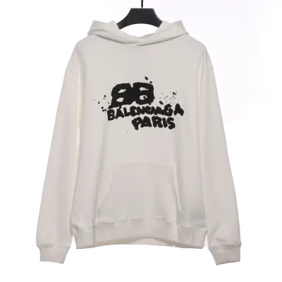  BalenciageHAND double B graffiti Hoodie 2 01