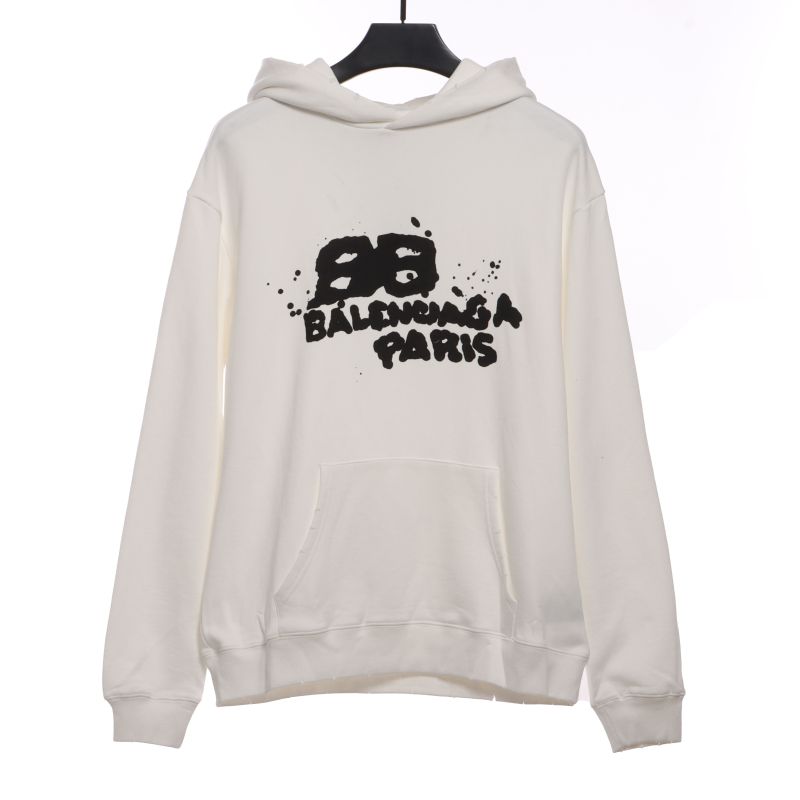 BalenciageHAND double B graffiti Hoodie 2