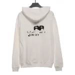  BalenciageHAND double B graffiti Hoodie 2