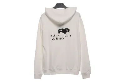 BalenciagaHAND double B graffiti Hoodie 2 02