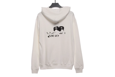 BalenciagaHAND double B graffiti Hoodie 2 02