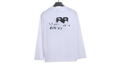 BalenciagaHAND double B graffiti Hoodie 4 02