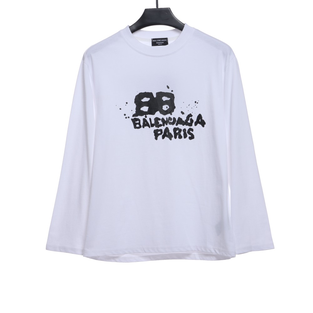  BalenciageHAND double B graffiti Hoodie 4