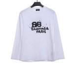 BalenciageHAND double B graffiti Hoodie 4