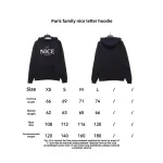  BalenciageNICE letter Hoodie
