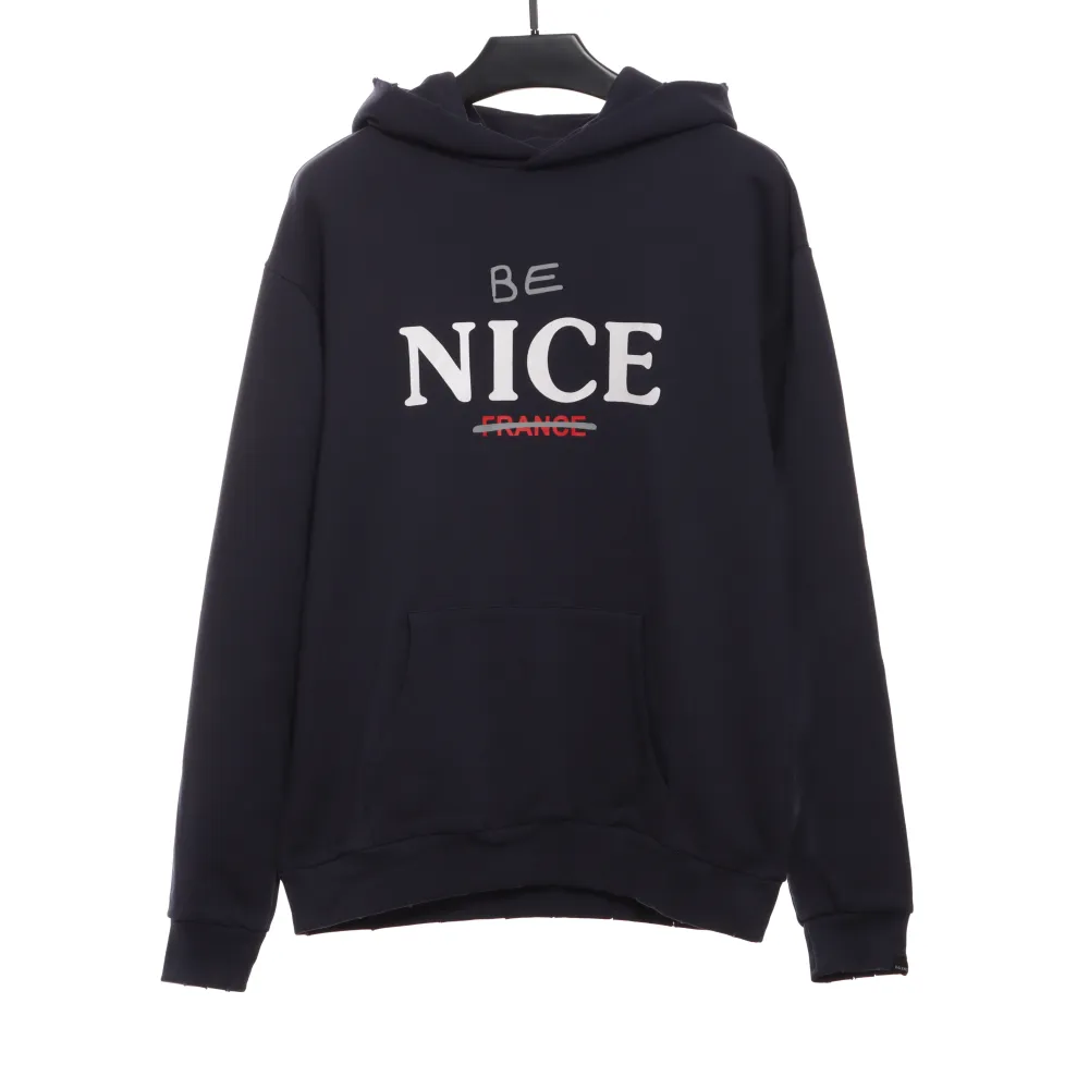  BalenciageNICE letter Hoodie