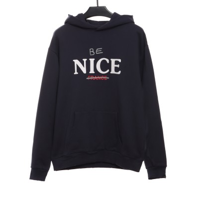  BalenciageNICE letter Hoodie 01
