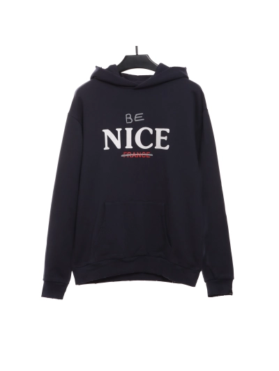 BalenciagaNICE letter Hoodie 01