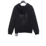  Chrome Hearts back cross patch Hoodie black