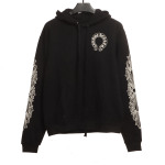 Chrome Hearts cross flower arm Hoodie