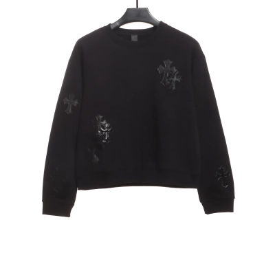 Chrome Hearts cross patch Hoodie 01