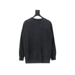  Chrome Hearts distressed burnt patch Hoodie 1