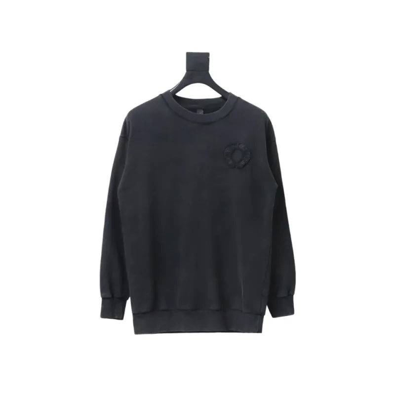  Chrome Hearts distressed burnt patch Hoodie 1