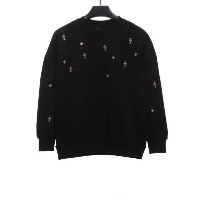 Chrome Hearts hot diamond star Hoodie 01