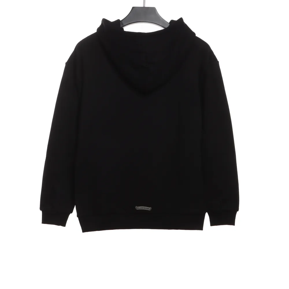  Chrome Hearts red patch zipper Hoodie