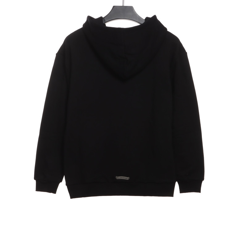 Chrome Hearts red patch zipper Hoodie