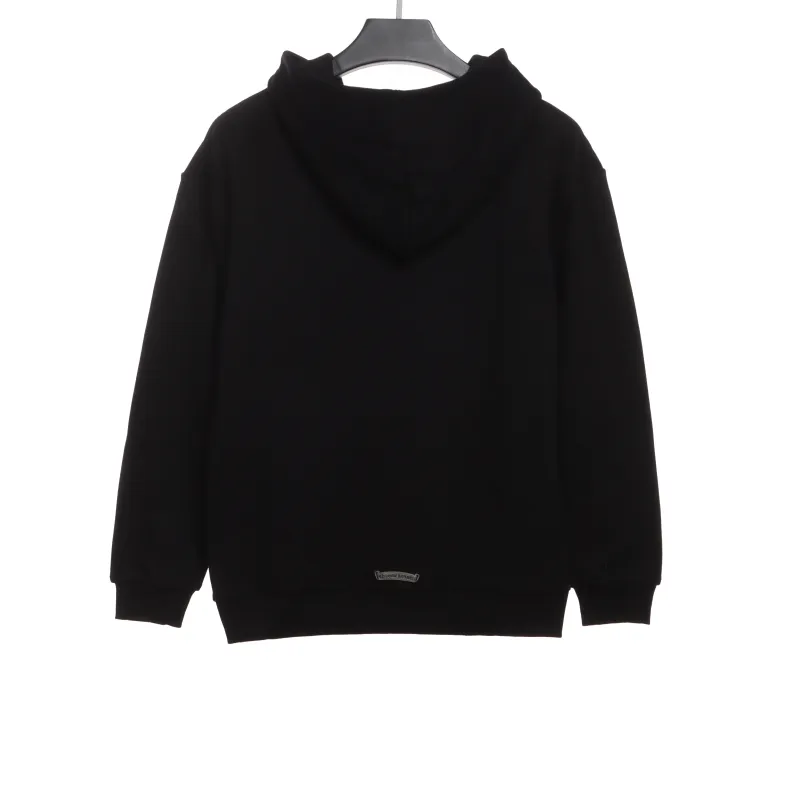  Chrome Hearts red patch zipper Hoodie