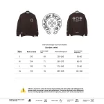  Chrome Hearts side zipper round neck Hoodie