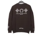  Chrome Hearts side zipper round neck Hoodie