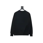  Dior CD pin embroidered round neck Hoodie