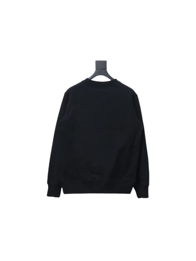 Dior CD pin embroidered round neck Hoodie 02