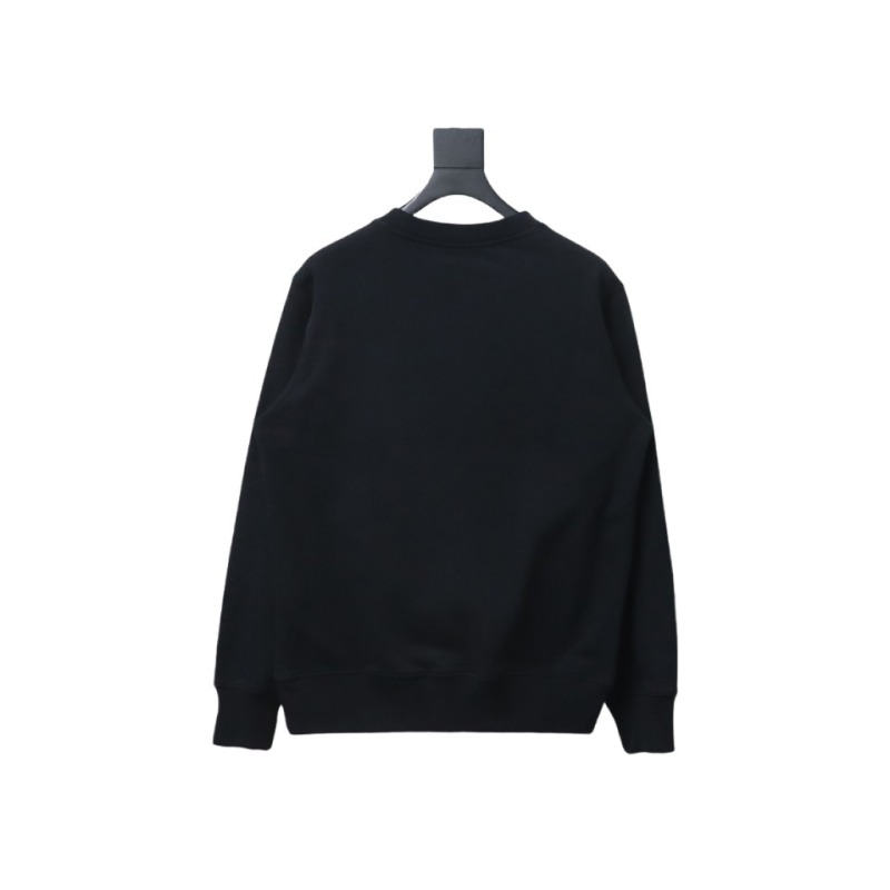  Dior CD pin embroidered round neck Hoodie