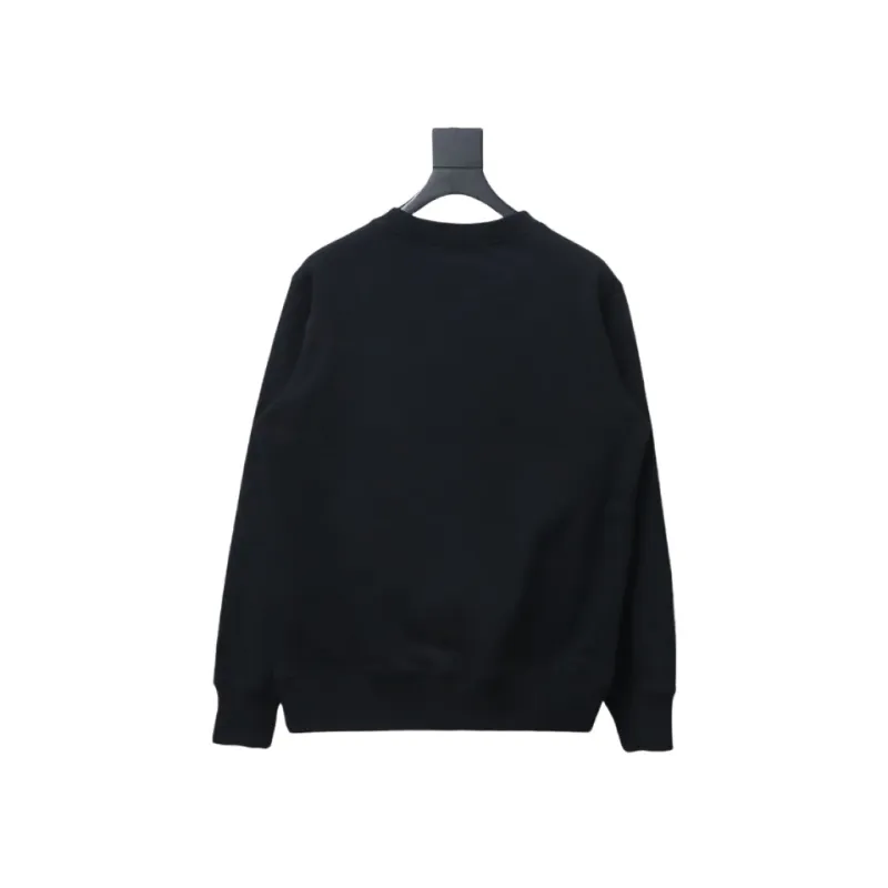  Dior CD pin embroidered round neck Hoodie