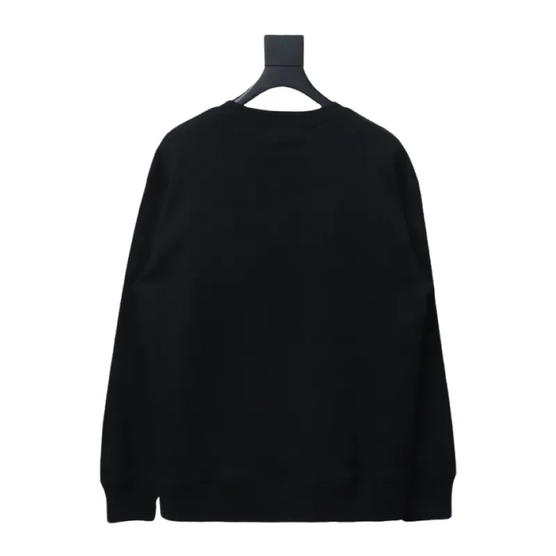  Dior Chest monogram patch embroidery round neck Hoodie 2