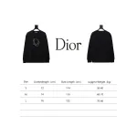  Dior Chest monogram patch embroidery round neck Hoodie 2