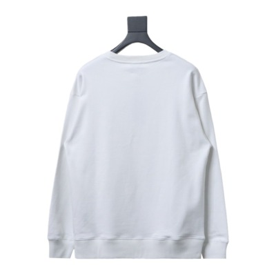  Dior chest old flower patch embroidered round neck Hoodie 1 02