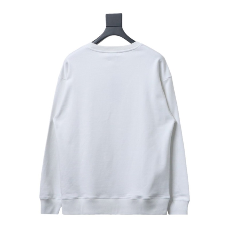  Dior chest old flower patch embroidered round neck Hoodie 1