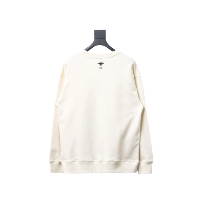 Dior floral butterfly round neck Hoodie 1 02