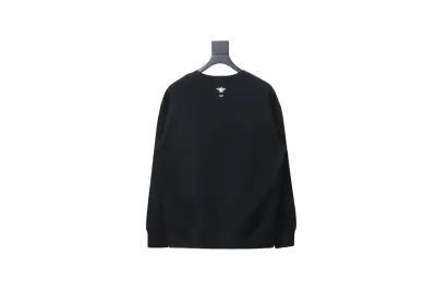 Dior floral butterfly round neck Hoodie 2 02