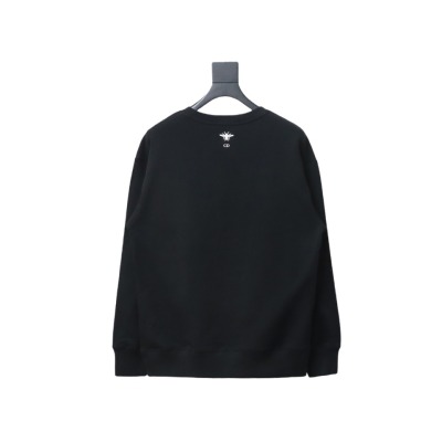  Dior floral butterfly round neck Hoodie 2 02