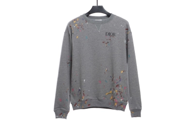 Dior hand-splashed ink Hoodie 1 01
