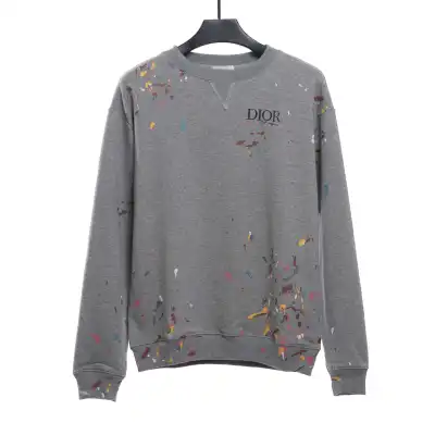 Dior hand-splashed ink Hoodie 1 01