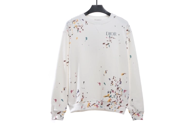 Dior hand-splashed ink Hoodie 2 01