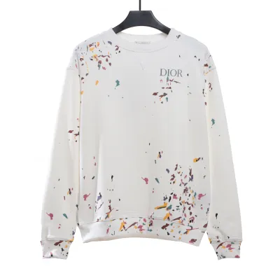 Dior hand-splashed ink Hoodie 2 01