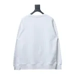  Dior monogram patch letter round neck Hoodie 1