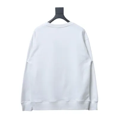 Dior monogram patch letter round neck Hoodie 1 02