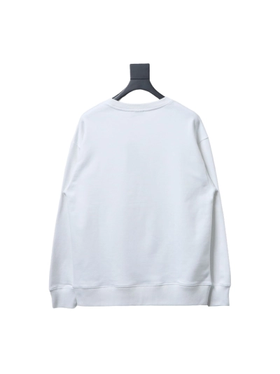 Dior monogram patch letter round neck Hoodie 1 02